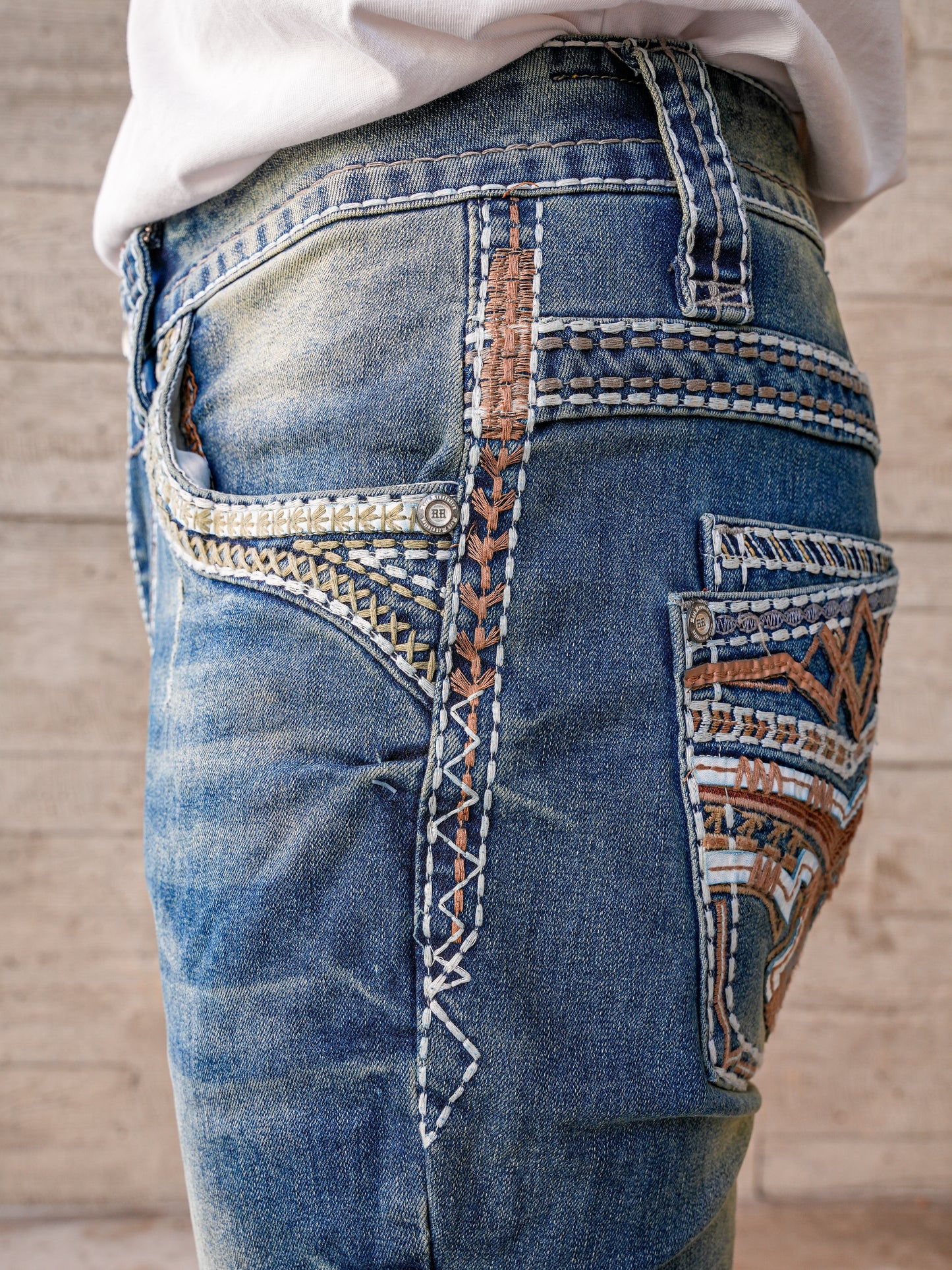 Rock Revolution Saddle Denim