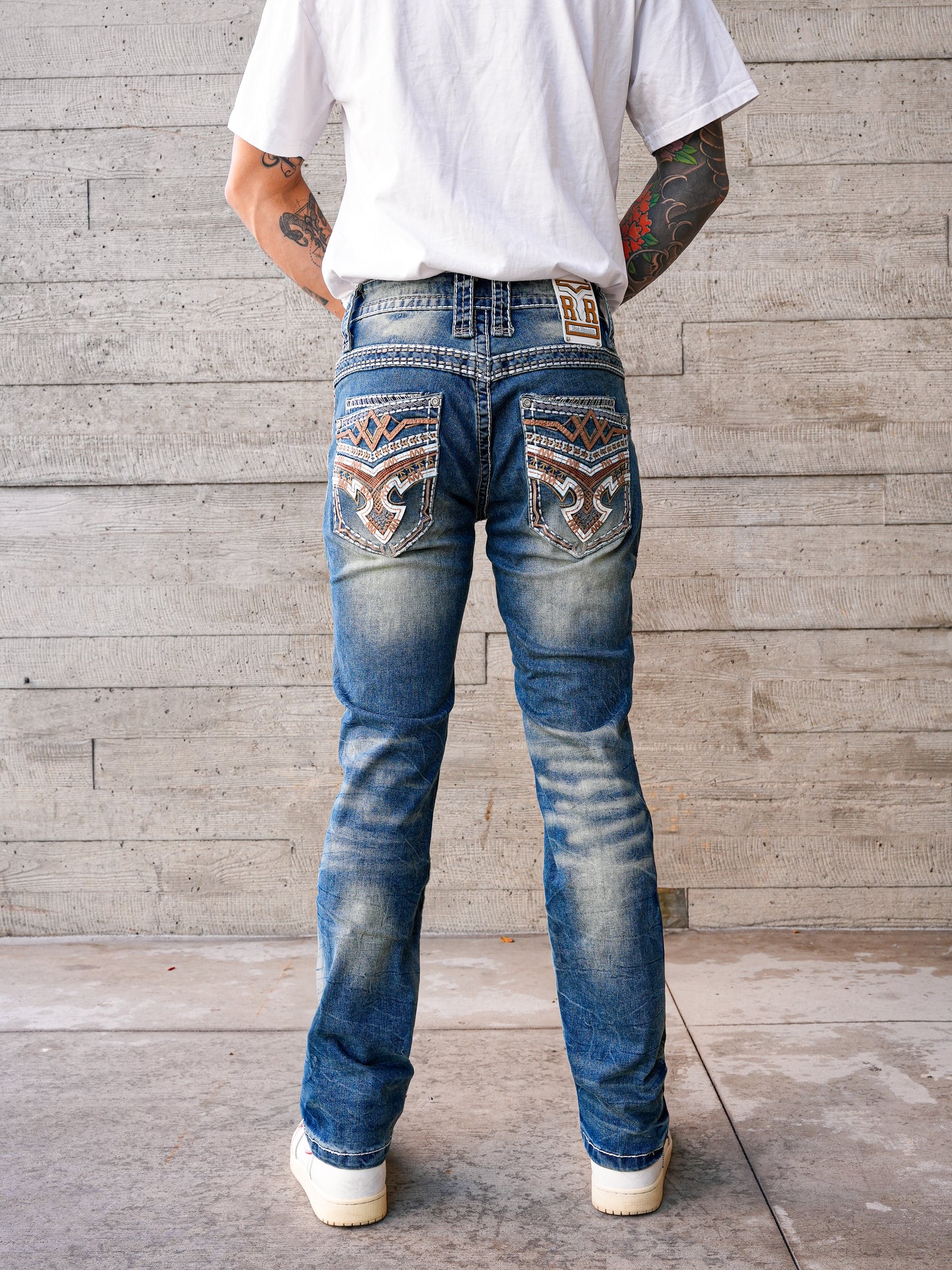 Rock Revolution Saddle Denim